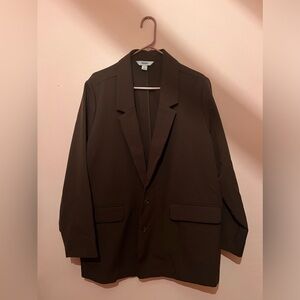 NWT - Old Navy - Taylor Relaxed Fit Blazer - Coffee Grounds - Women’s Plus 2X